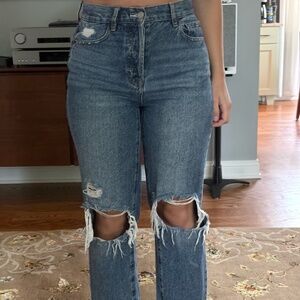 Pacsun Highrise Ripped Jeans